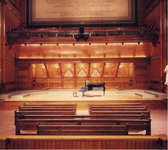 Sanders Theatre interior